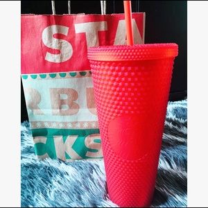 Starbucks Studded Red Tumbler ❤️